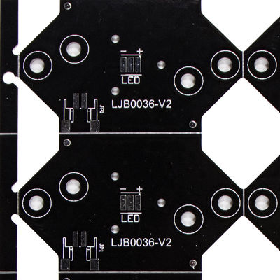 2.0mm Zwarte de Kringsraad van PCB van het Soldeersel Zware Koper voor Muurlamp