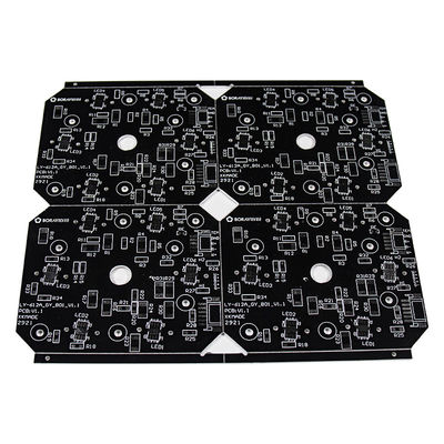 De snelle van de Prototypen Beklede Enige Opgeruimde PCB van Draaipcb de Assemblagediensten van LEIDENE Aluminiumpcb